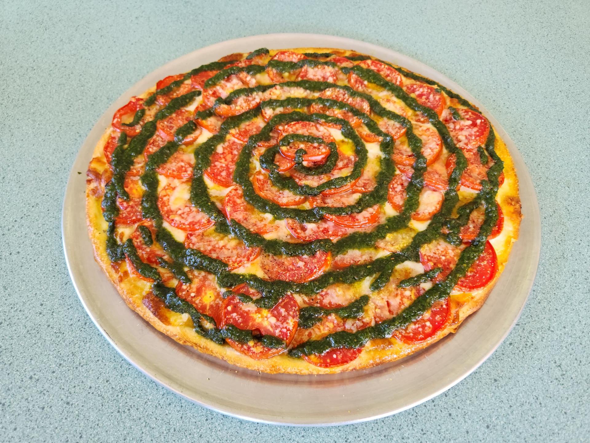 Who is ready for our delicious and famous plum tomato pie 